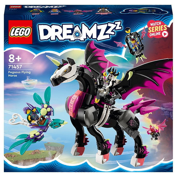 Конструктор Lego DREAMZzz Летючий кінь Пегас 71457, 482 деталі