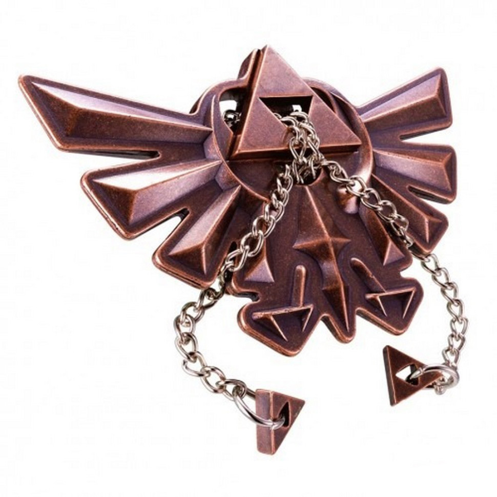 Головоломка з металу 4* Zelda Hyrule Crest Huzzle 515146