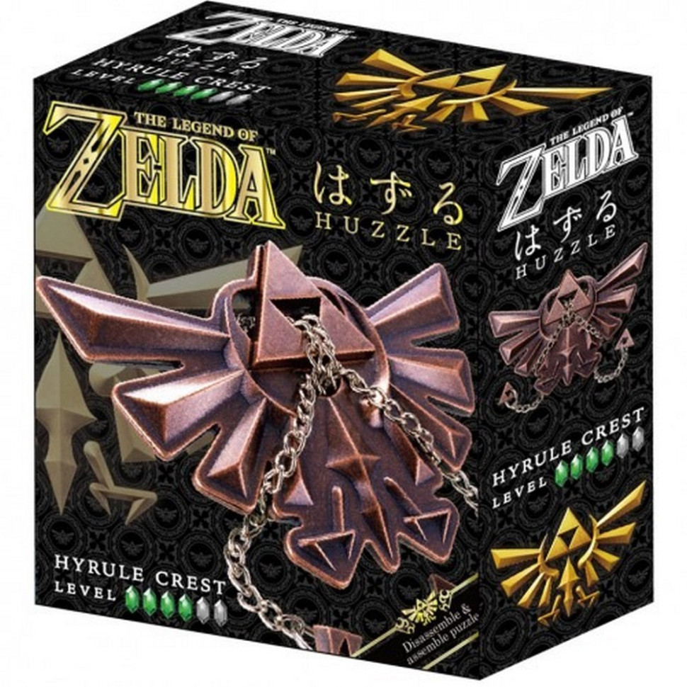 Головоломка з металу 4* Zelda Hyrule Crest Huzzle 515146