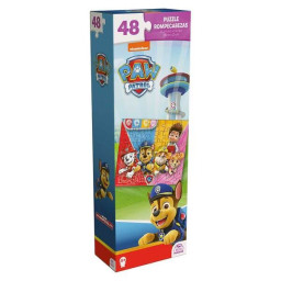 Игровой пазл 48 частей "Райдер и щенки" Щенячий патруль Spin Master SM98404/6067569-2, 26х23 см