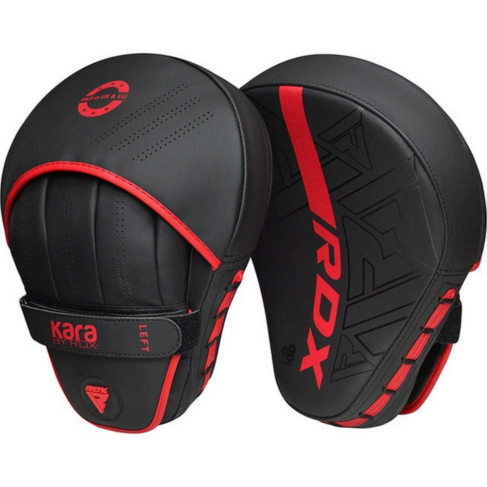 Лапы боксерские F6 KARA Matte RDX Inc Limited FPR-F6MR, Red