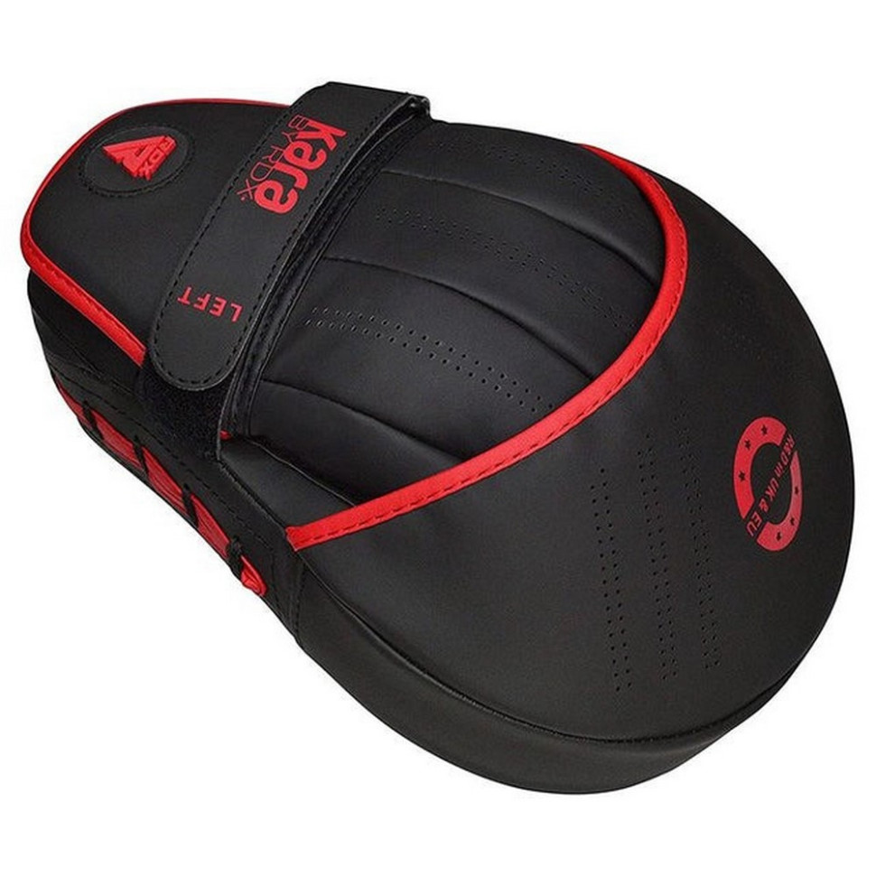 Лапы боксерские F6 KARA Matte RDX Inc Limited FPR-F6MR, Red