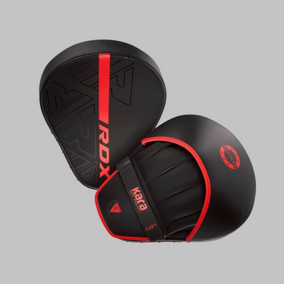 Лапы боксерские F6 KARA Matte RDX Inc Limited FPR-F6MR, Red
