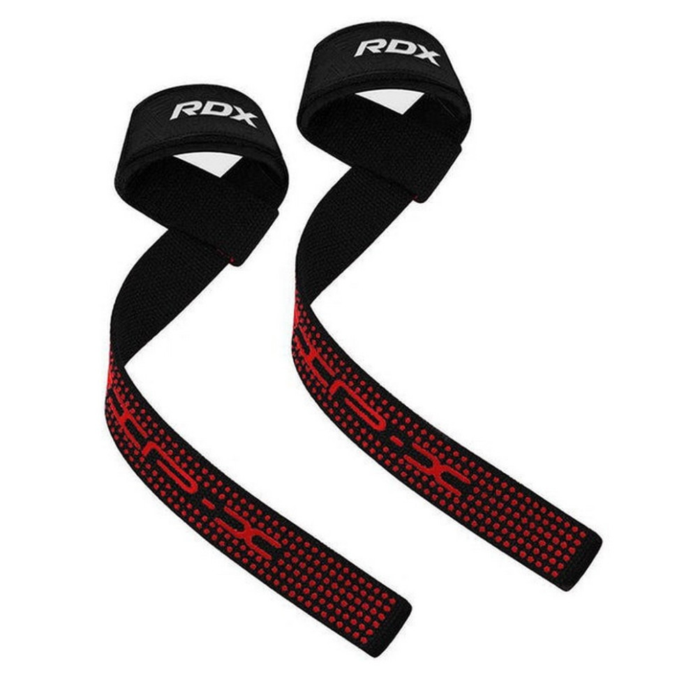 Лямки для тяги S4 Gym Cotton Gel Straps RDX Inc Limited WAC-S4U+ Blue