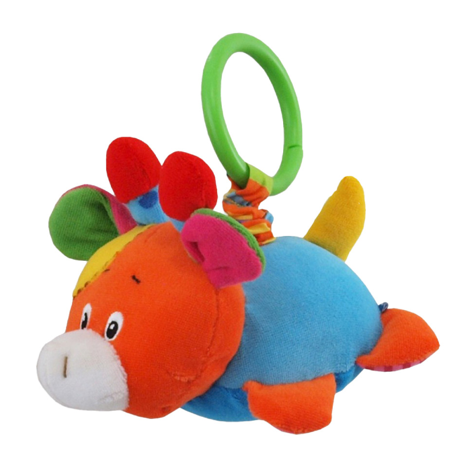 Плюшевая подвеска Жираф Baby Mix TE-8203G-13G для коляски