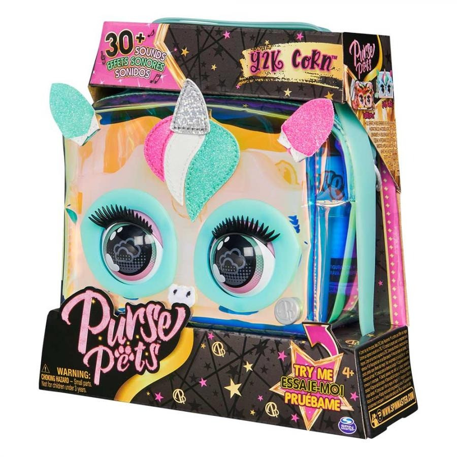 Інтерактивна сумочка «Єдиноріг» Purse Pets SM26700/8729 звук, реагує на дотик