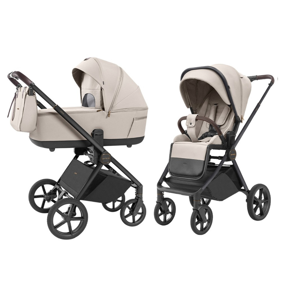 Детская универсальная коляска 2 в 1 Ultra Carrello CRL-6527 Ice Grey 