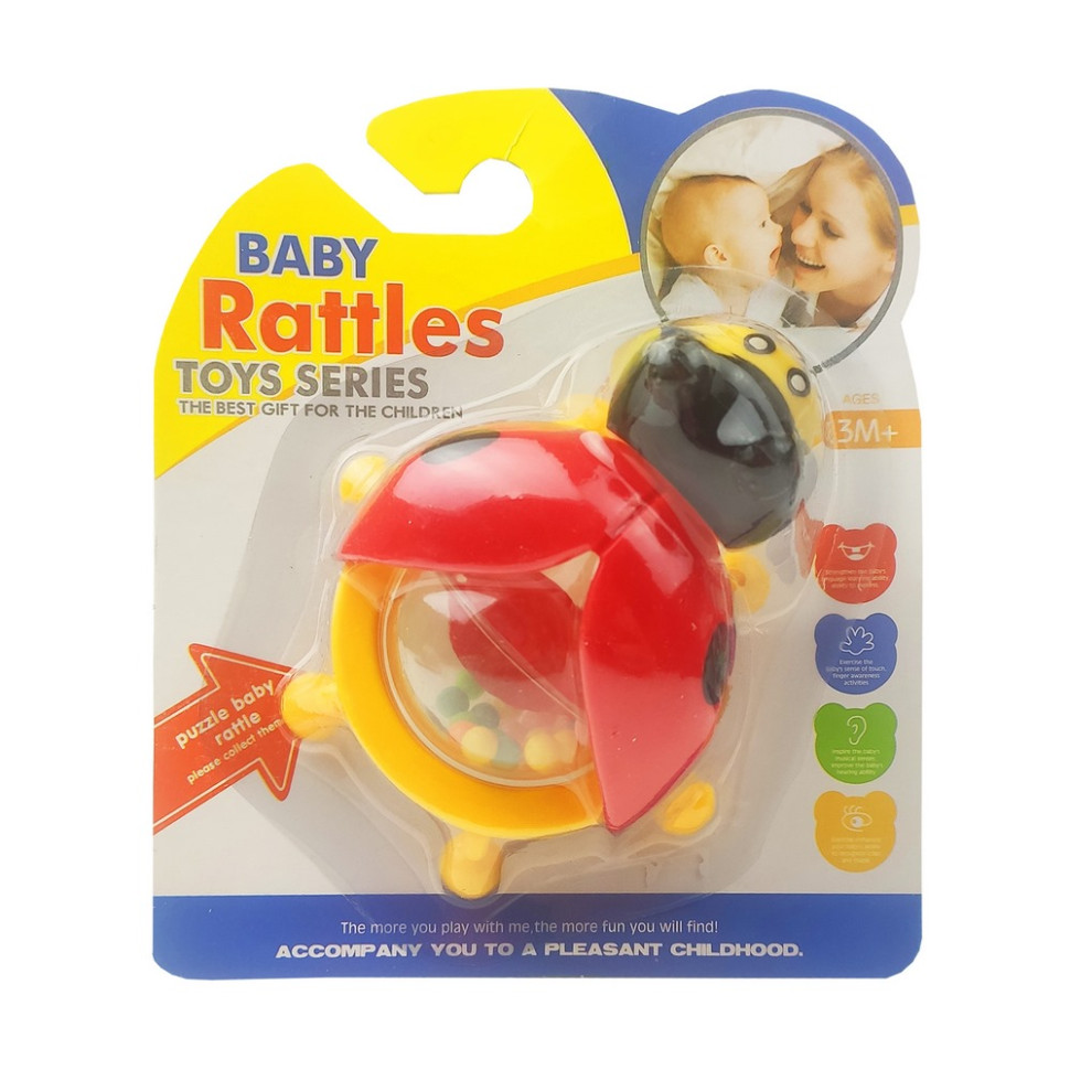Детская погремушка Божья Коровка Bambi 8356B