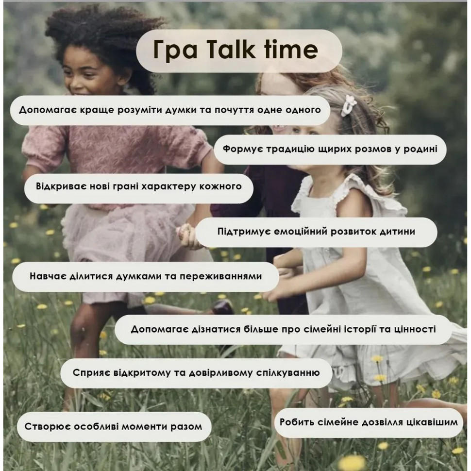 Карточная игра Talk time 