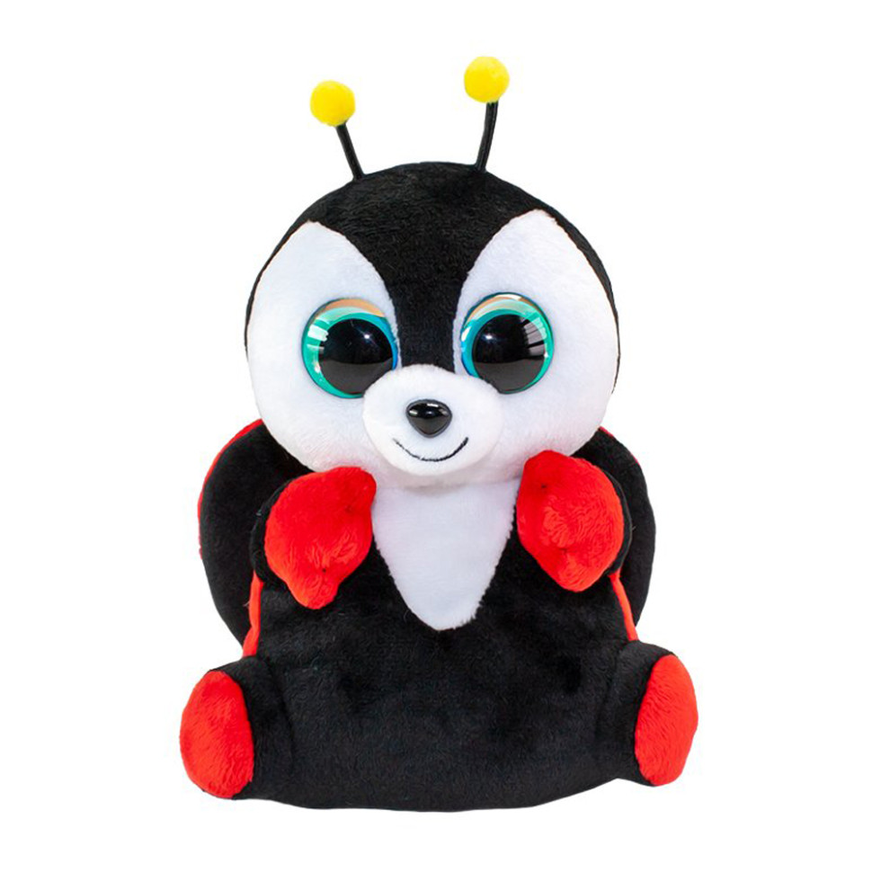 Мягкая игрушка Божья коровка Leppis Lumo Stars 55360, 15 см