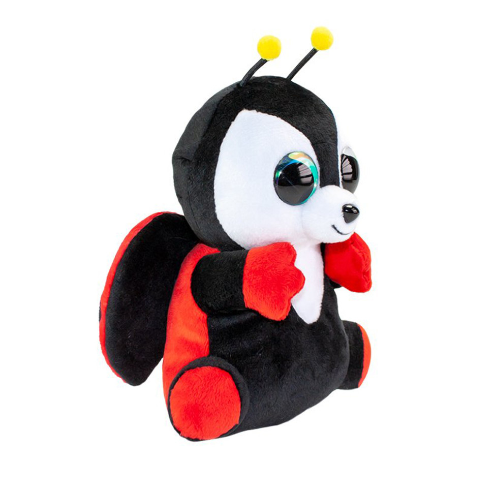 Мягкая игрушка Божья коровка Leppis Lumo Stars 55360, 15 см