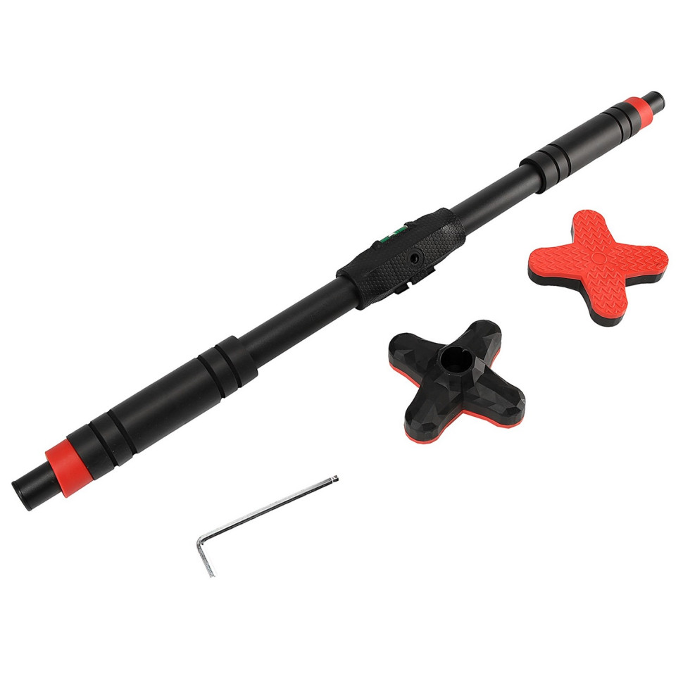 Турник раздвижной Pro+ Cornix XR-0287 Black/Red, размер 90 х 130 см