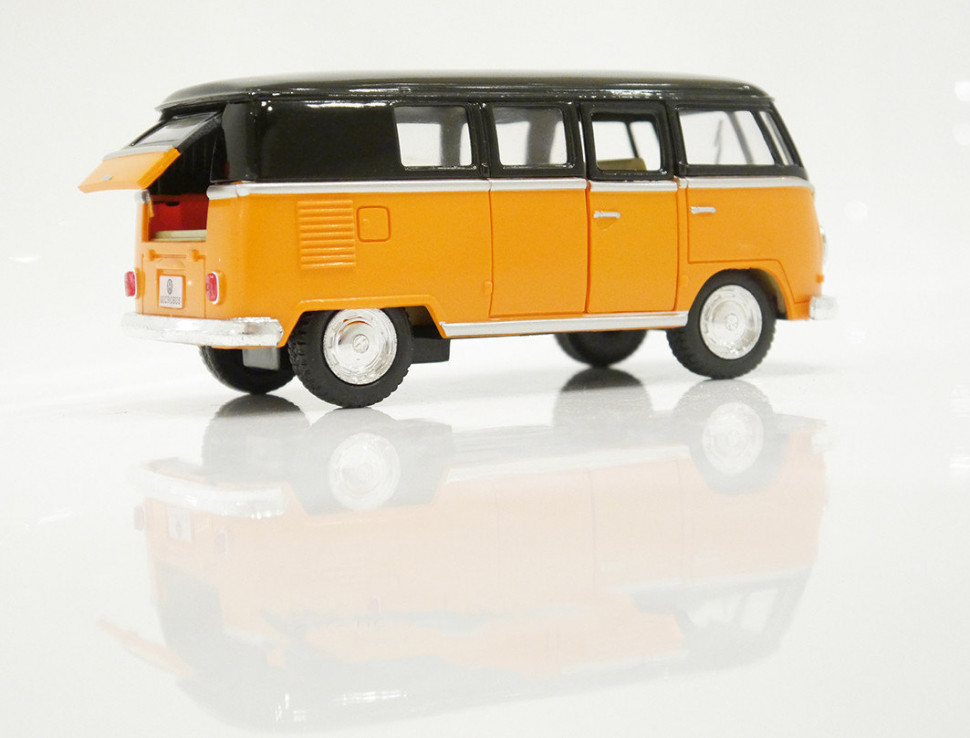 Автобус игрушечный Volkswagen T2 BUS Kinsmart KT5376W инерционная