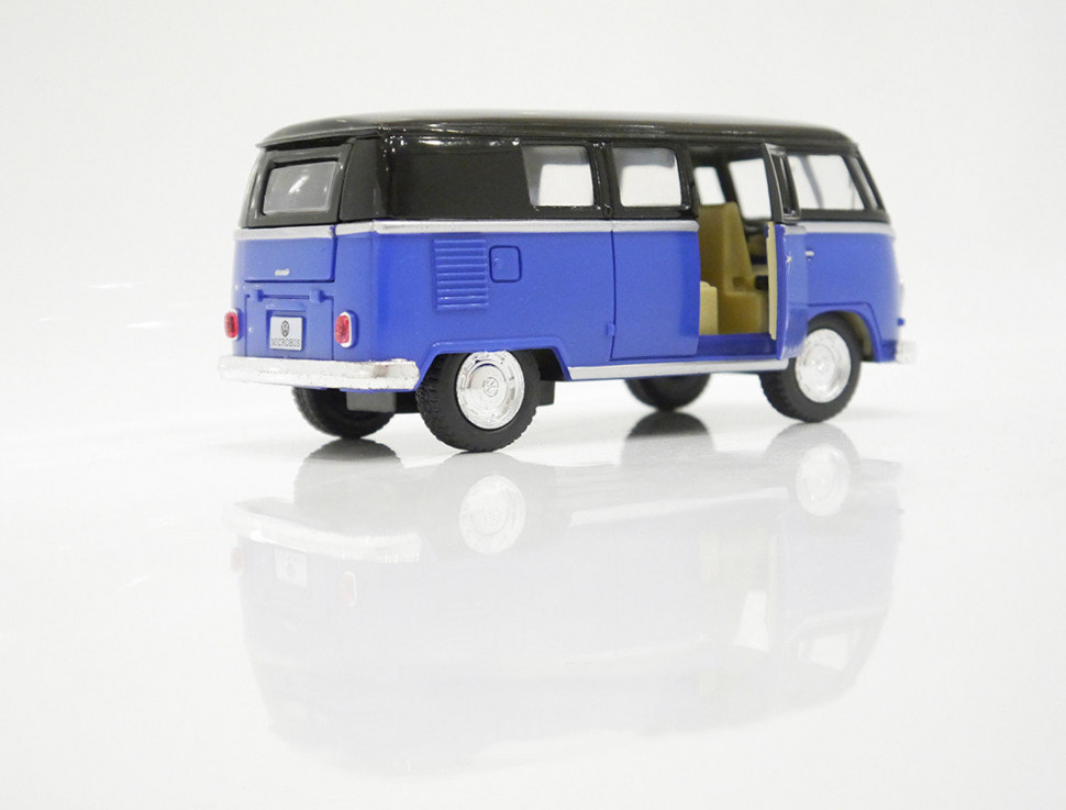 Автобус игрушечный Volkswagen T2 BUS Kinsmart KT5376W инерционная
