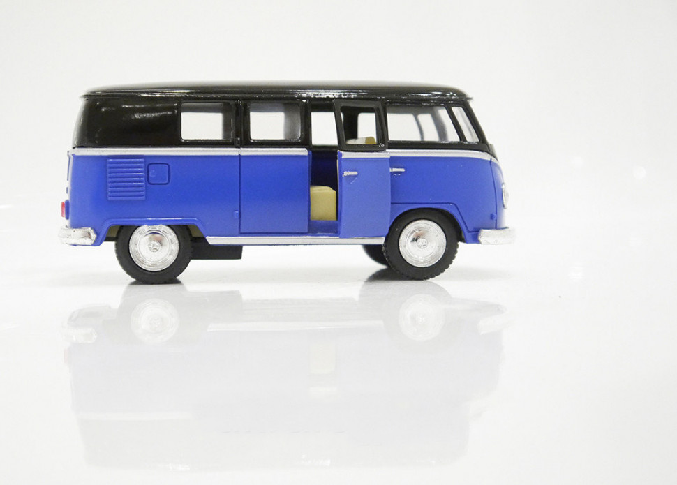 Автобус игрушечный Volkswagen T2 BUS Kinsmart KT5376W инерционная