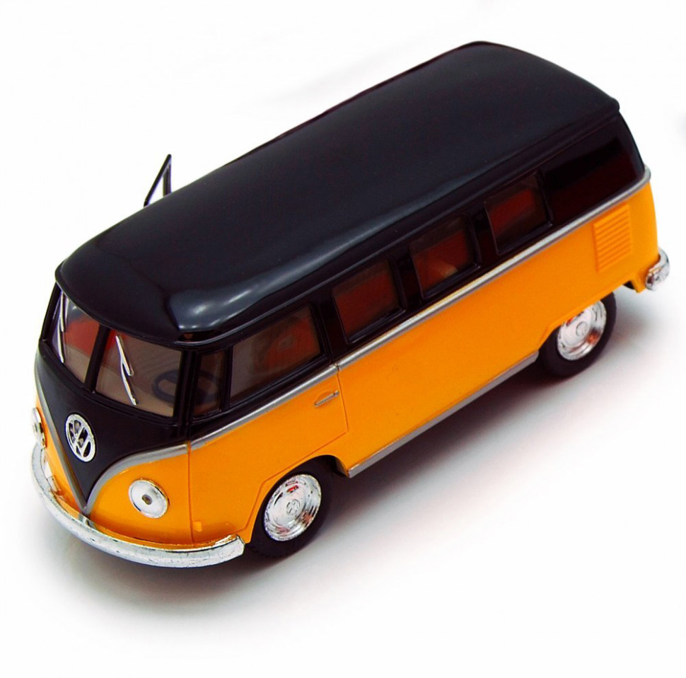 Автобус игрушечный Volkswagen T2 BUS Kinsmart KT5376W инерционная