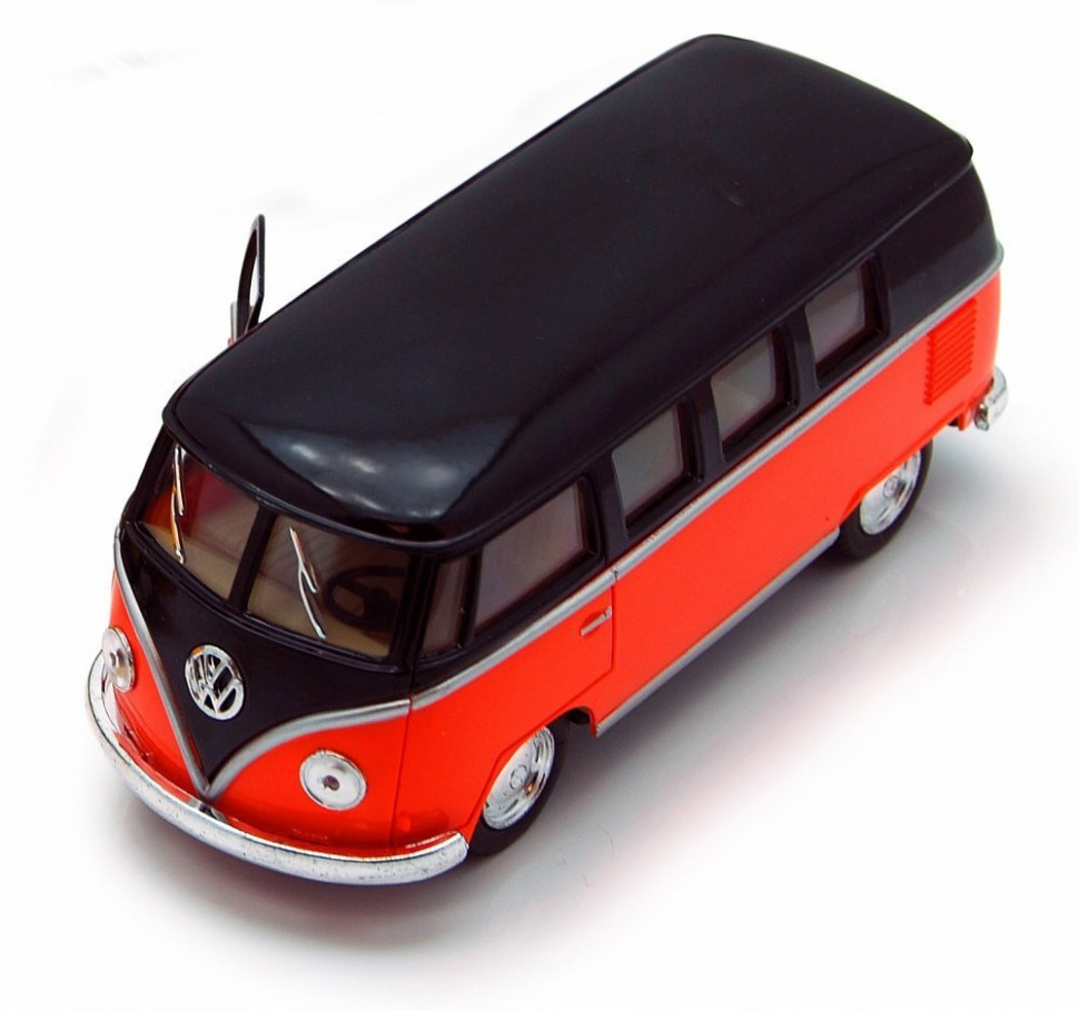 Автобус игрушечный Volkswagen T2 BUS Kinsmart KT5376W инерционная