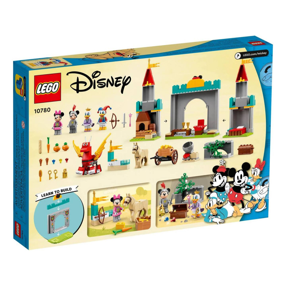 Конструктор LEGO Mickey and Friends Міккі та друзі — захисники замку 10780