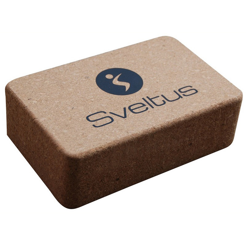 Блок для йоги Sveltus SLTS-4203 пробковый 22 х 14 х 7 см