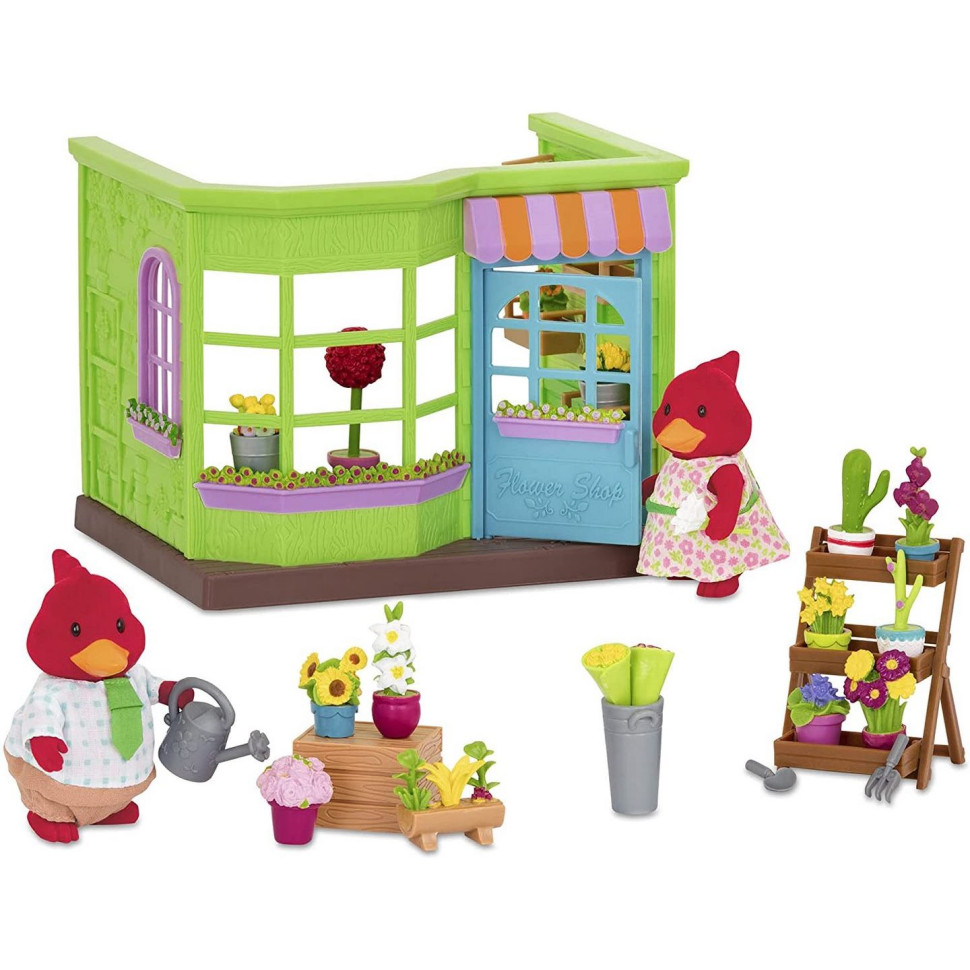 Игровой набор Li'l Woodzeez Цветочный магазин (маленький) WZ6621Z