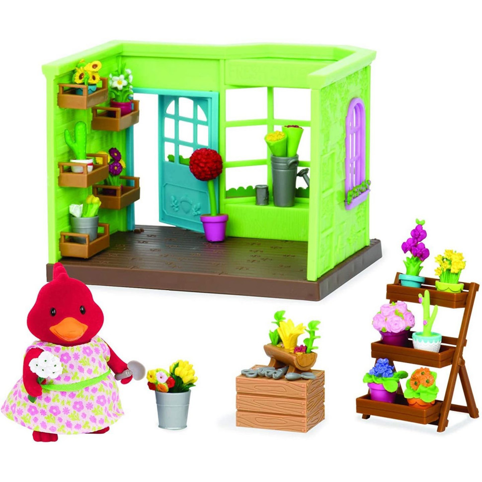 Игровой набор Li'l Woodzeez Цветочный магазин (маленький) WZ6621Z