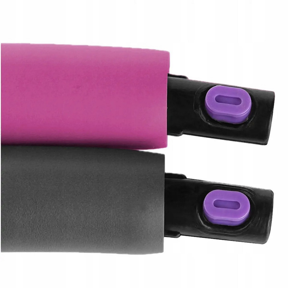 Обруч массажный Hula Hoop SportVida V-HK0215, 90 см, Grey/Pink