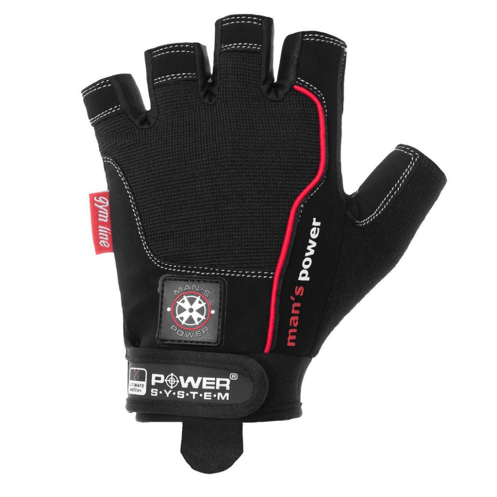 Рукавички для фітнесу Man's Power Power System PS-2580_XL_Black, XL