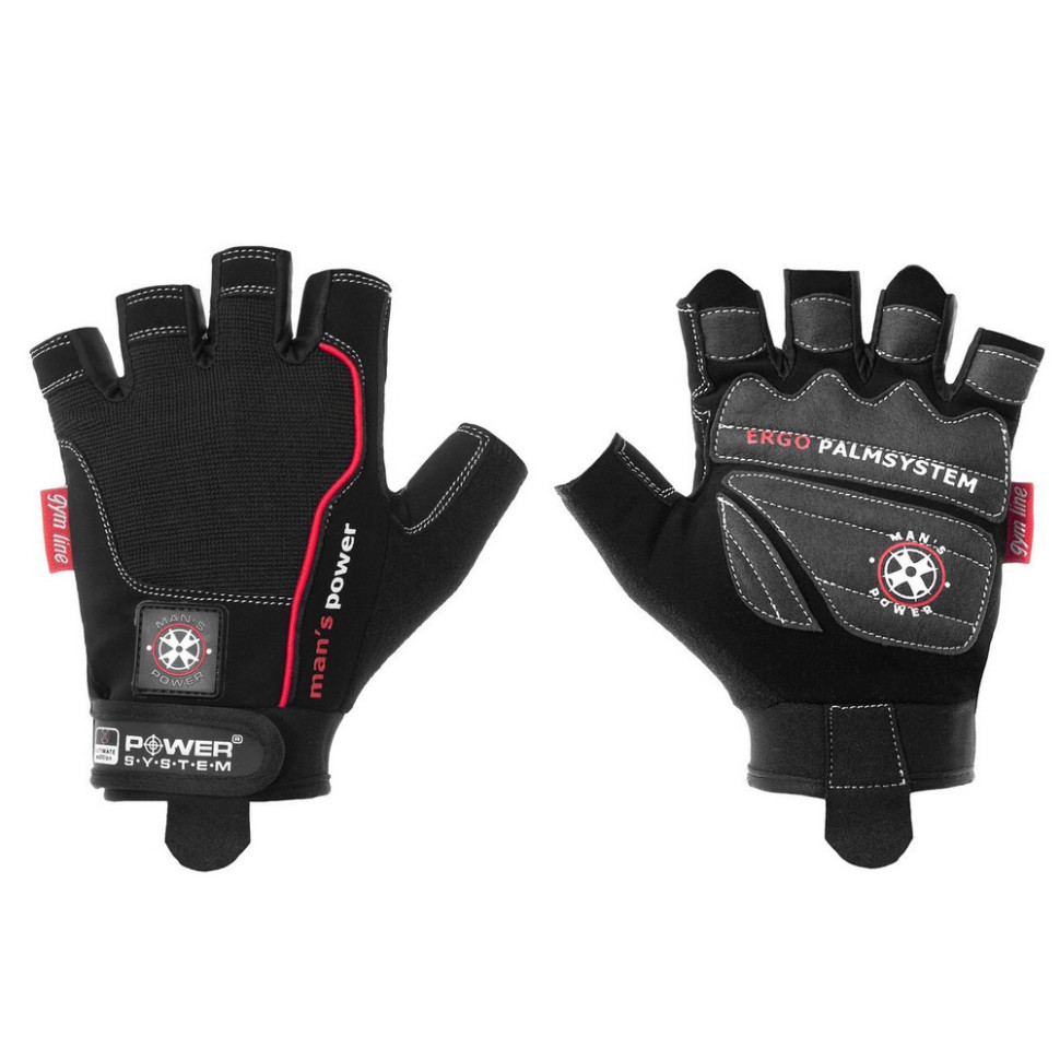 Рукавички для фітнесу Man's Power Power System PS-2580_XL_Black, XL