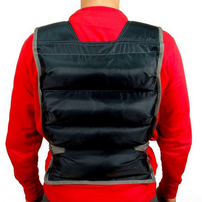 Жилет обважувальний EasyFit EF-VST-16 чорний 16 кг