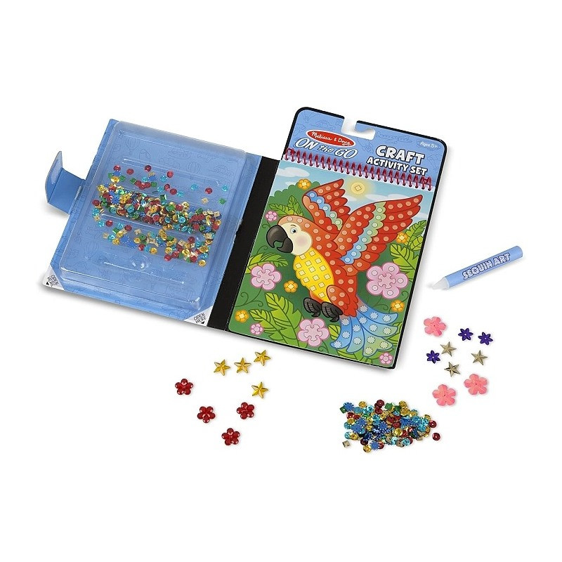 Детская мозаика из пайеток 