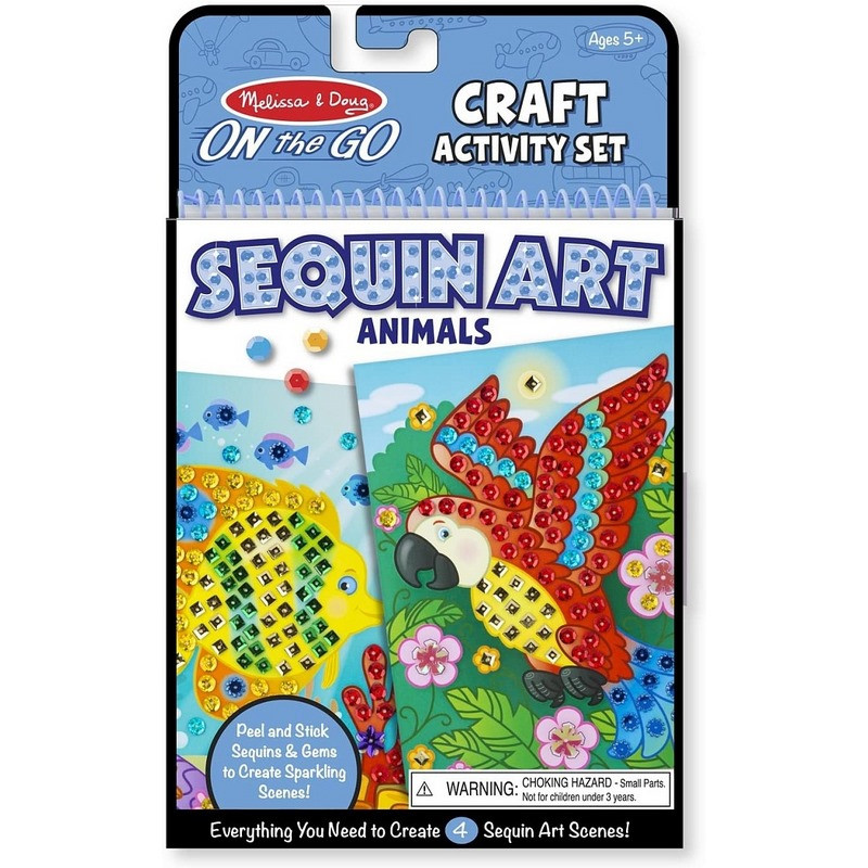 Детская мозаика из пайеток 