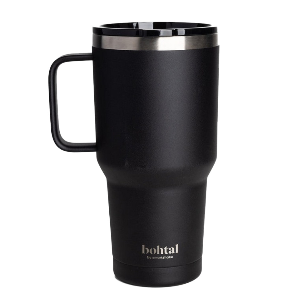 Термостакан (ізольована чашка) Bohtal Tumbler SmartShake 11281601 Black 900 мл