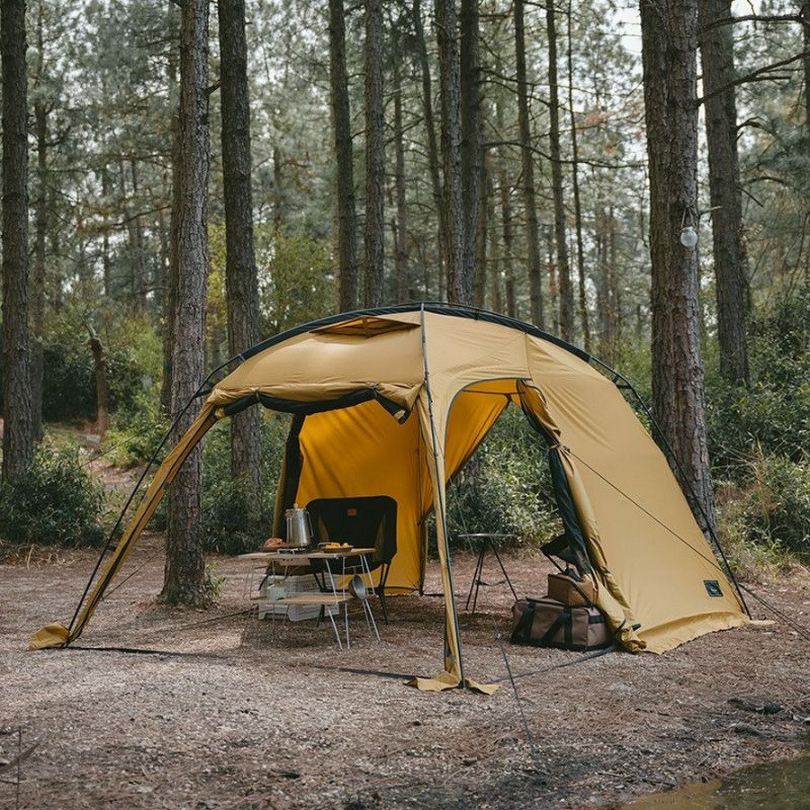Намет двокімнатний CNH22ZP028 Naturehike 6976507669795 гірчичний