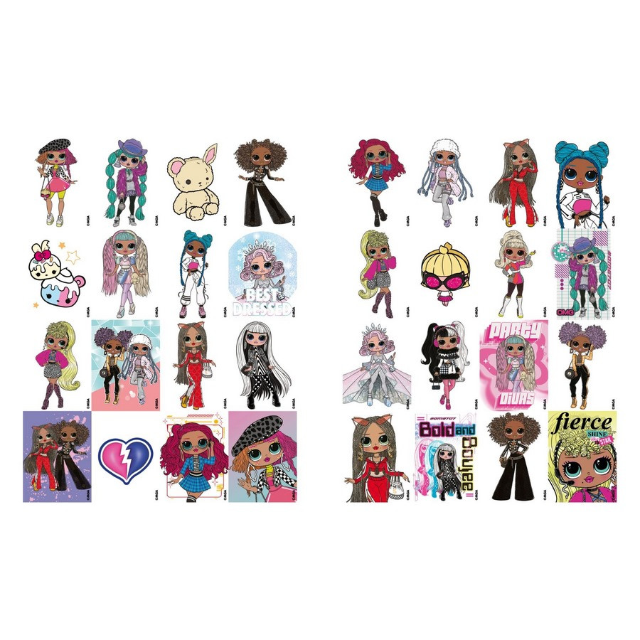 Розмальовка зі стікерами