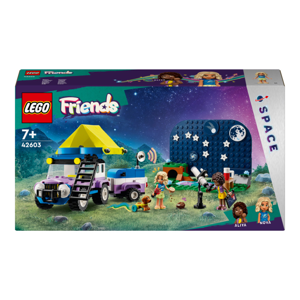 Конструктор LEGO Friends Кемпинговый автомобиль для наблюдения за звездами 42603, 364 детали