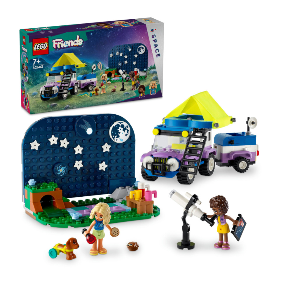 Конструктор LEGO Friends Кемпинговый автомобиль для наблюдения за звездами 42603, 364 детали