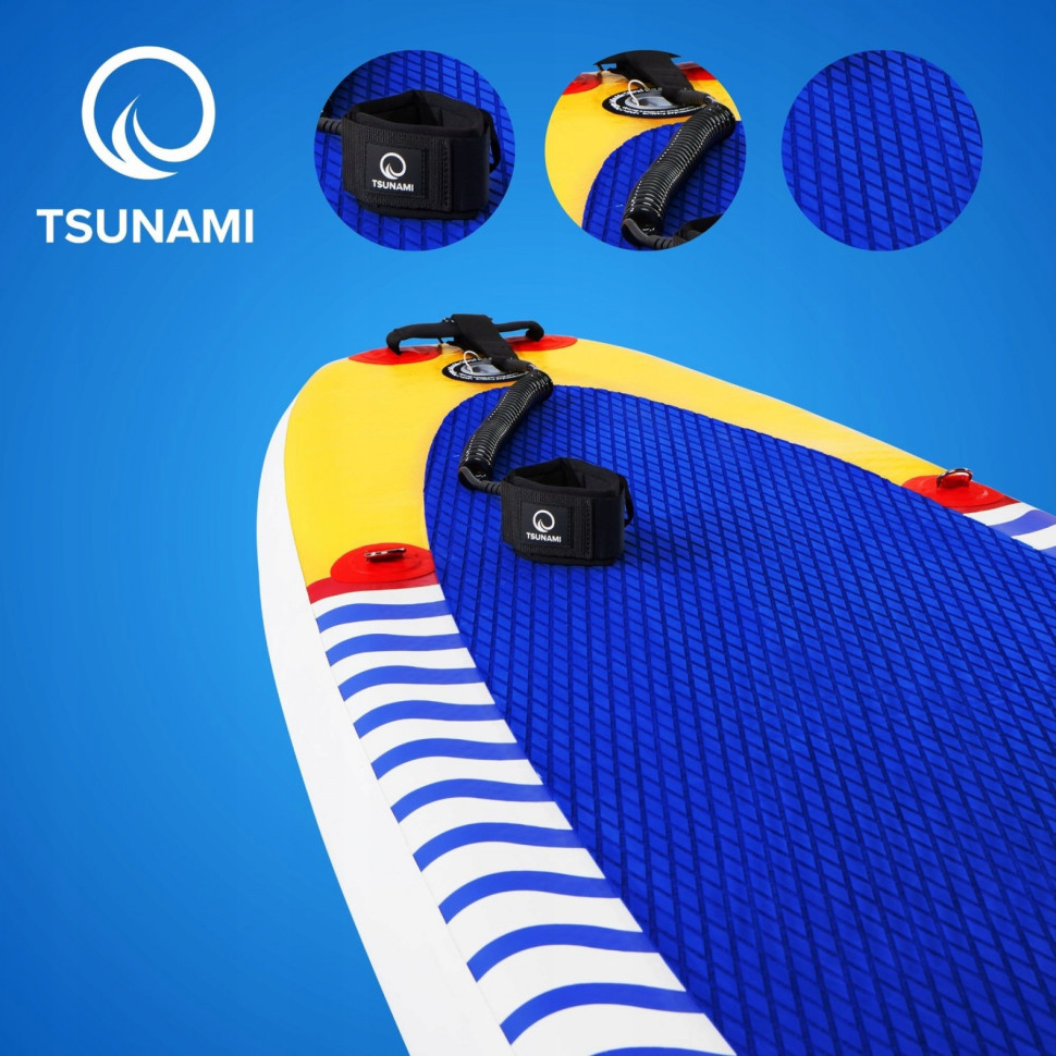 Надувная SUP доска Tsunami T09 с веслом Wave 350 см  