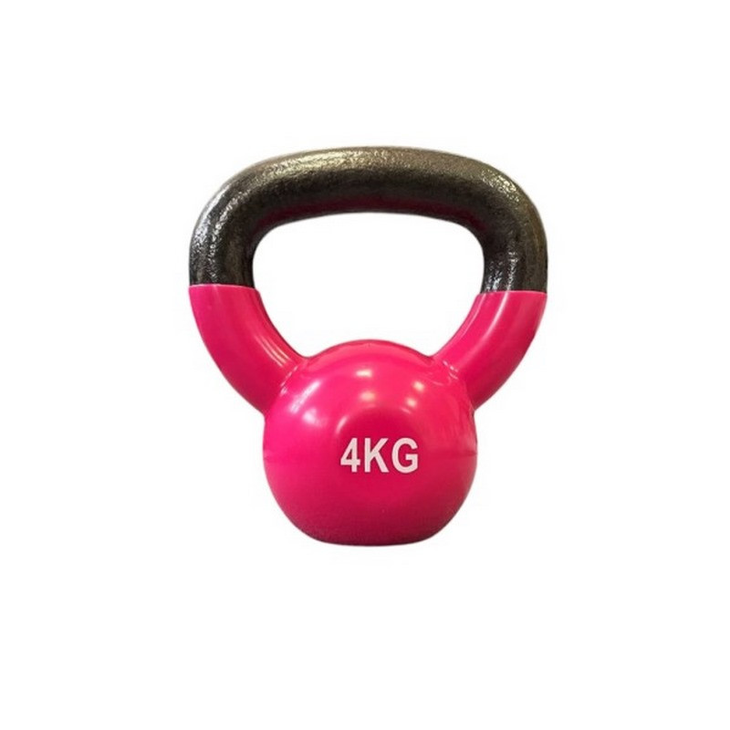 Гиря чугунная с виниловым покрытием FF51F1A-4kg Generation Fitness 522871FS 4 кг
