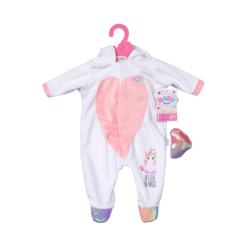 Одежда для куклы BABY BORN 832936 Комбинезончик Единорога