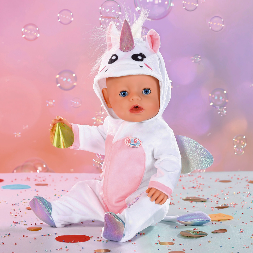 Одежда для куклы BABY BORN 832936 Комбинезончик Единорога