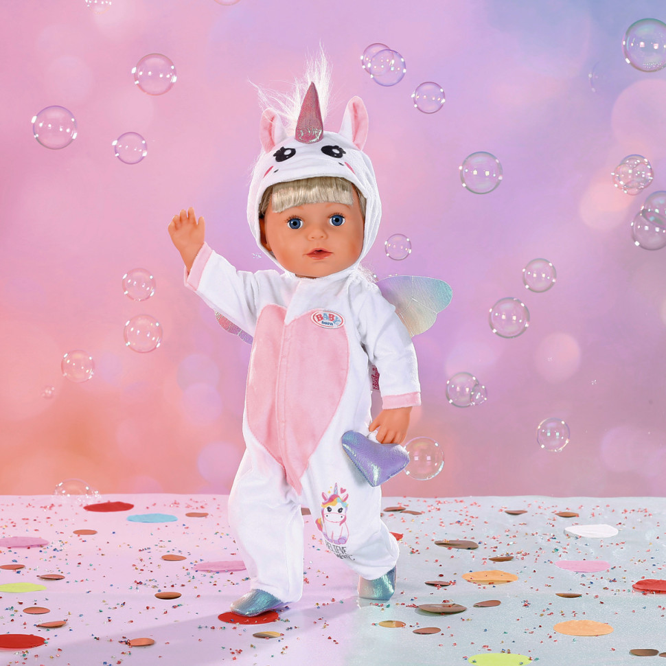 Одежда для куклы BABY BORN 832936 Комбинезончик Единорога