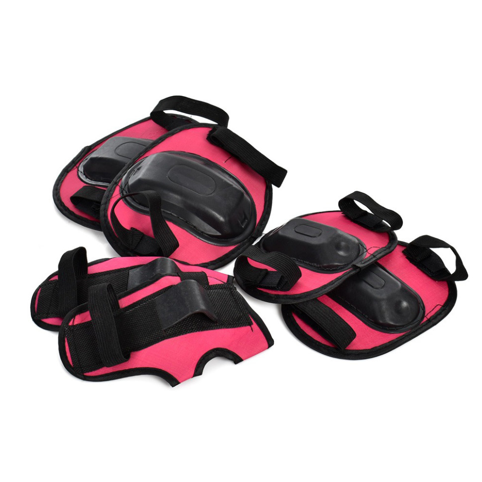 Комплект захисний дитячий Bambi MS 1644(Pink) наколінники, налокітники, зап'ястя