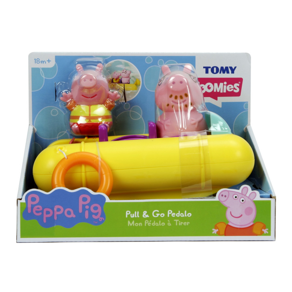 Игрушка для ванной Toomies E73107 Свинка Пеппа в лодке