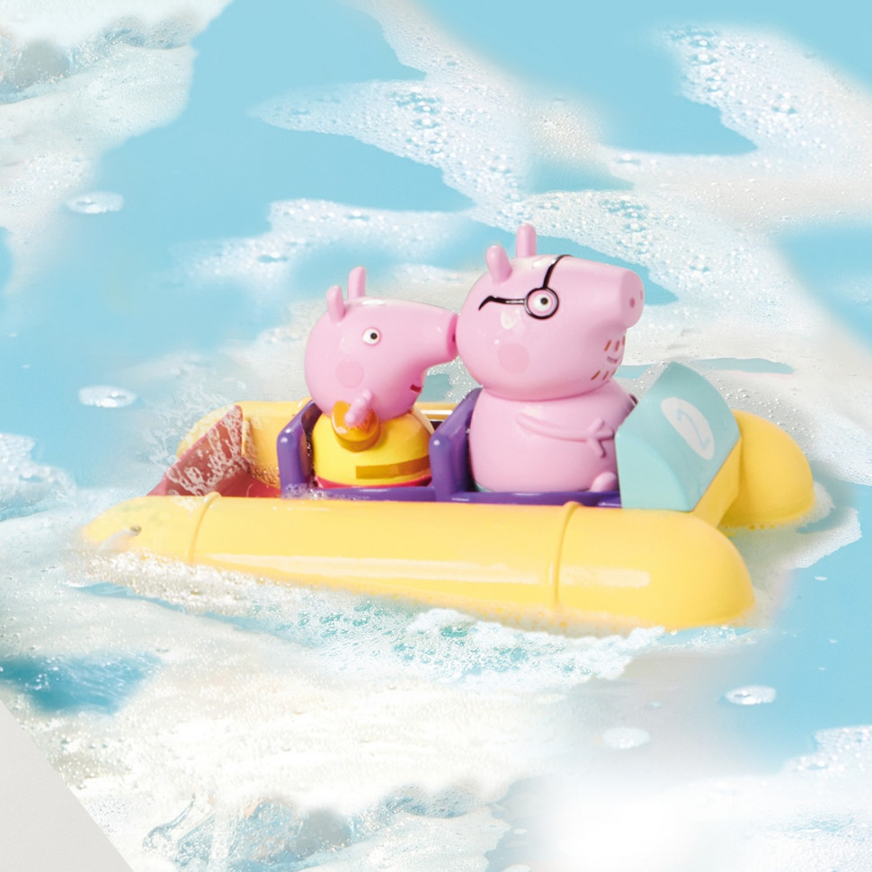 Игрушка для ванной Toomies E73107 Свинка Пеппа в лодке