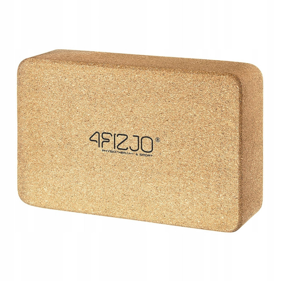 Блок для йоги 4FIZJO 4FJ0265 з коркового дерева
