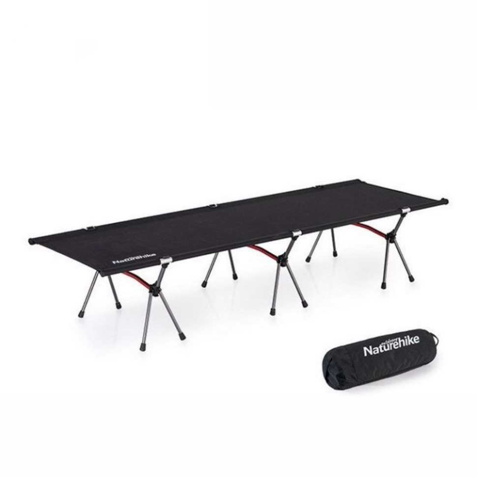 Кровать складная NH20JJ009 Naturehike 6927595747728 алюминий, черный