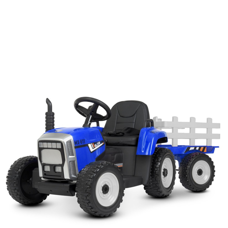 Детский электромобиль Трактор Bambi Racer M 4479EBLR-4 до 30 кг