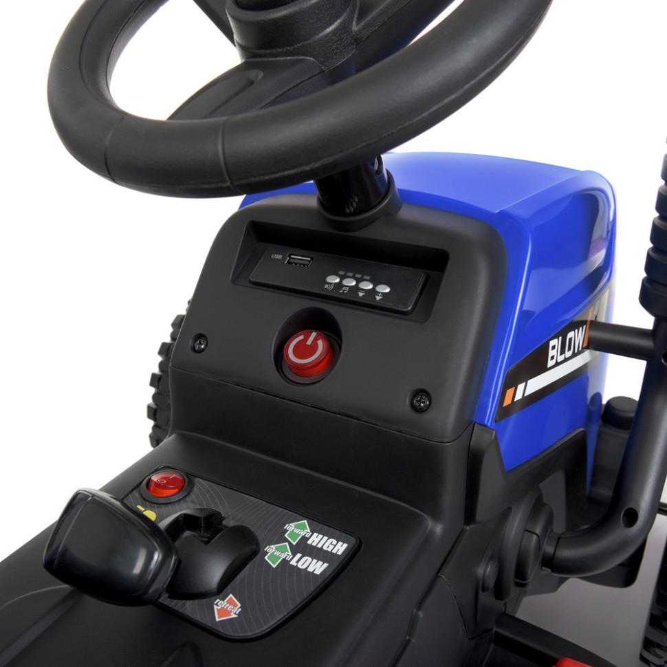 Детский электромобиль Трактор Bambi Racer M 4479EBLR-4 до 30 кг