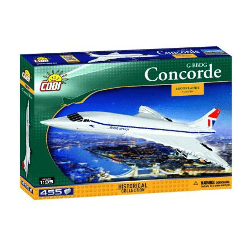 Конструктор Самолет Конкорд COBI COBI-1917, 455 деталей 1:95