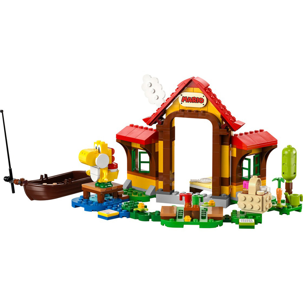 Конструктор LEGO Super Mario Пікнік у будинку Маріо. Додатковий набір 71422, 259 деталей
